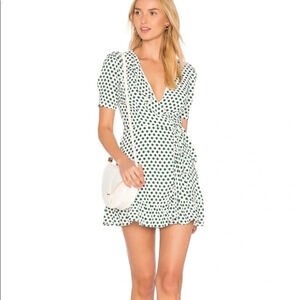 Privacy Please‎ June Polka Dot Wrap Dress XS